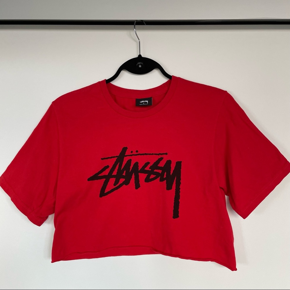 Stussy crop top